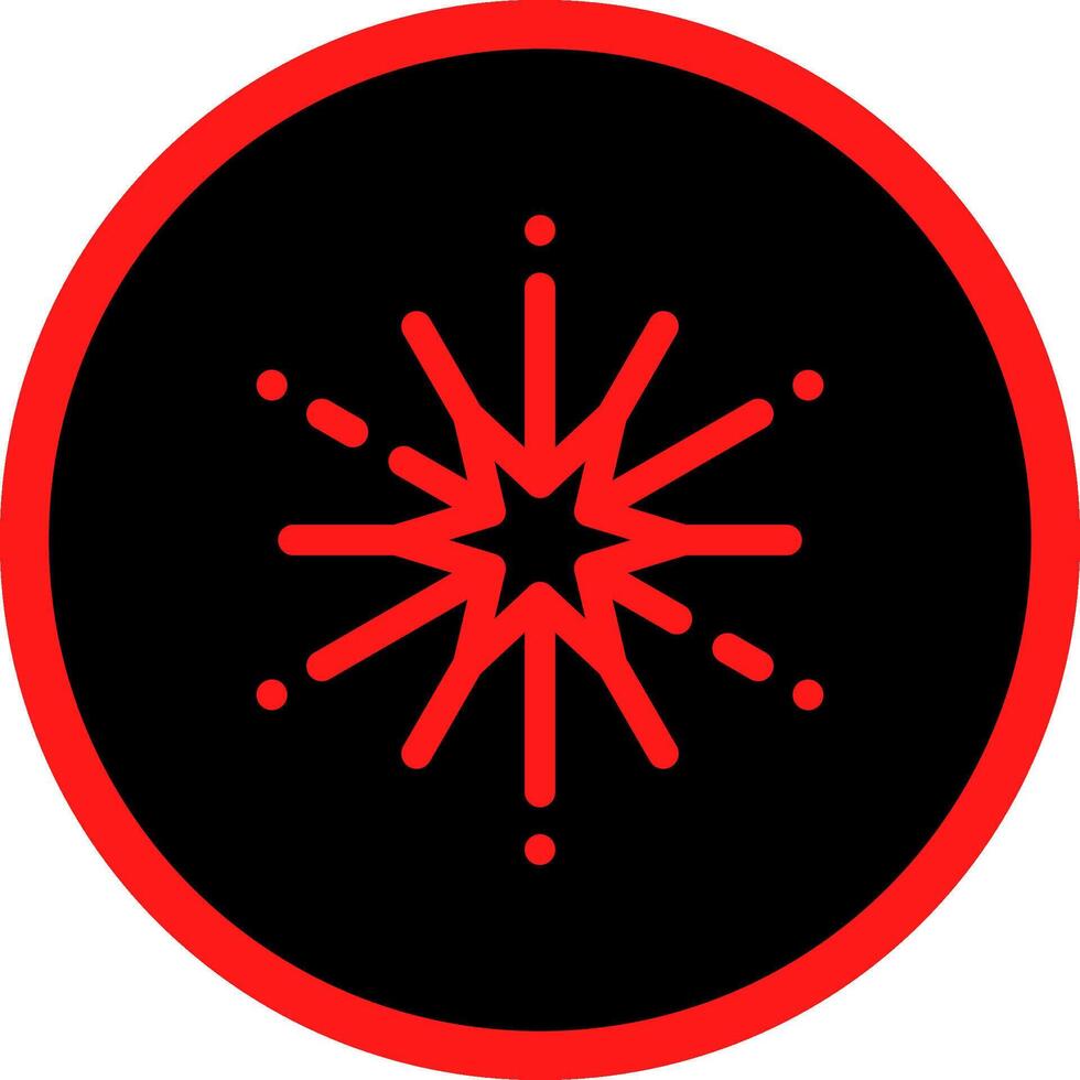 Star Creative Icon Design vector