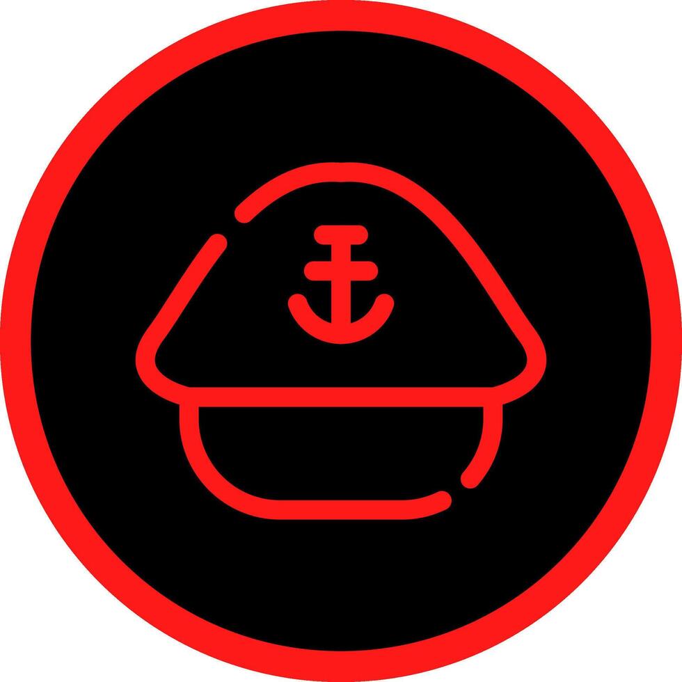 Captain Creative Icon Design vector
