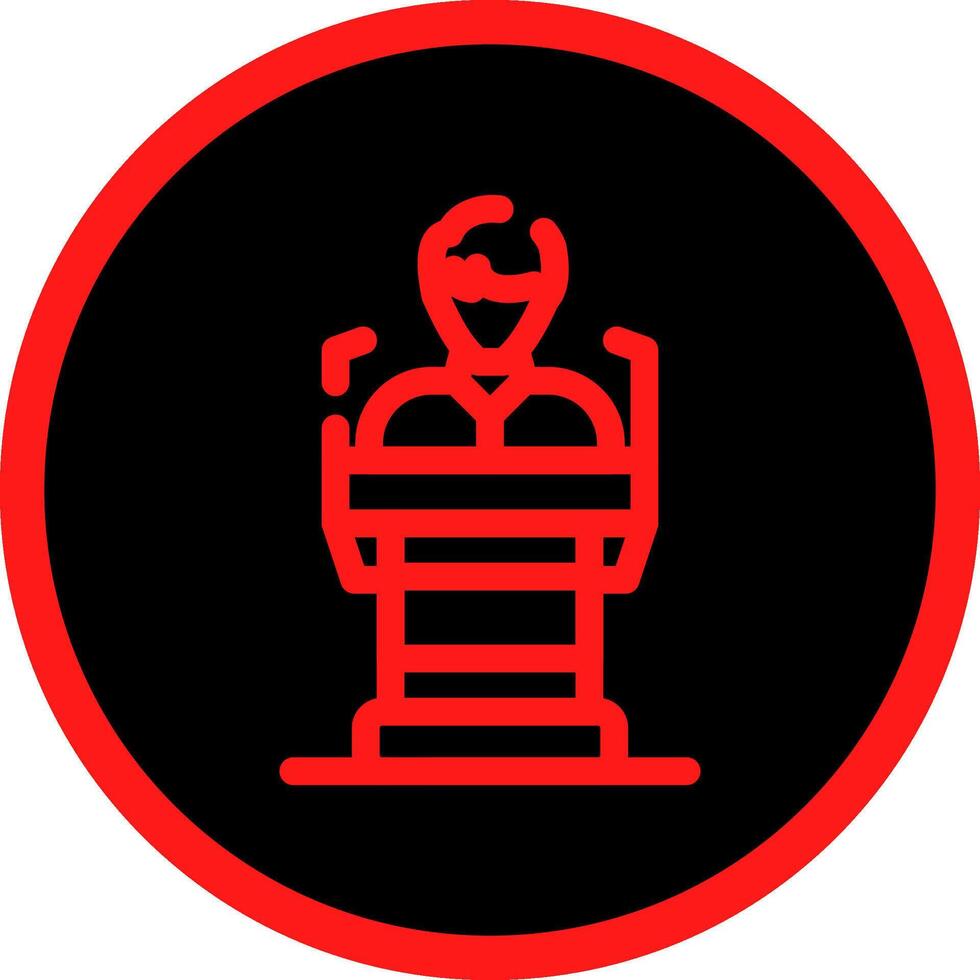 Speech Creative Icon Design vector