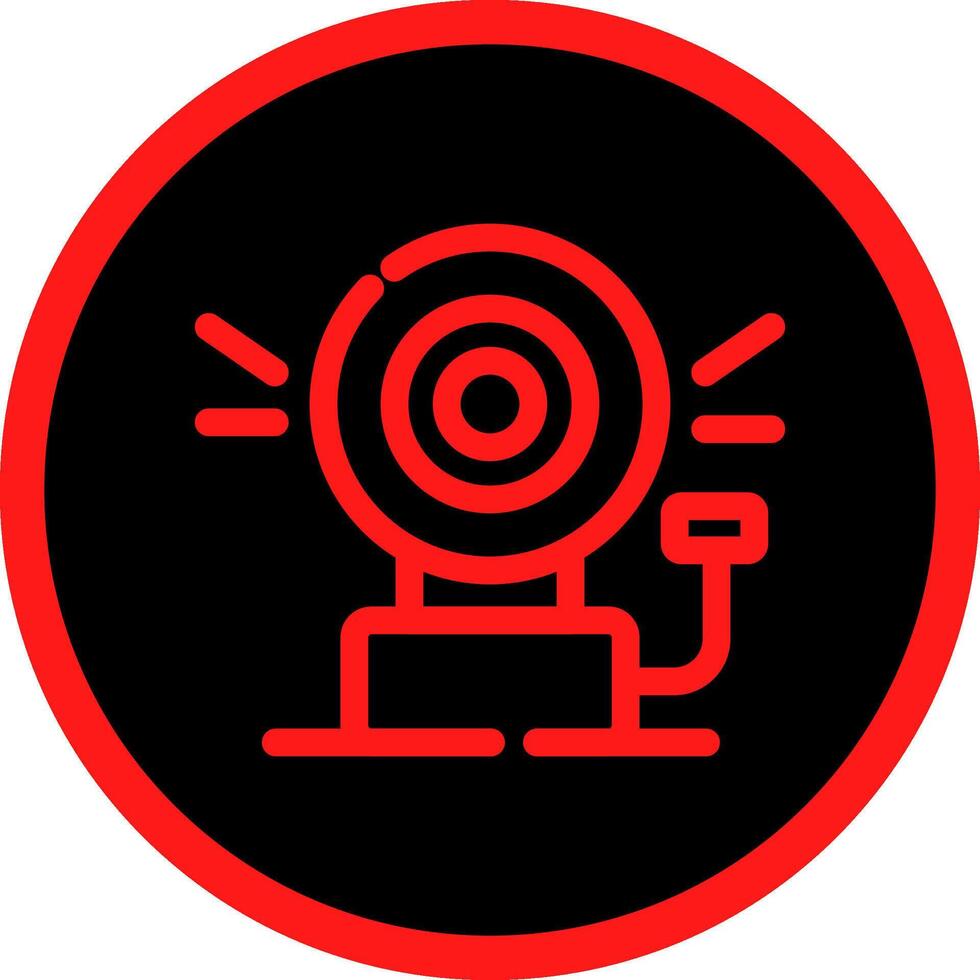 School Bell Creative Icon Design vector
