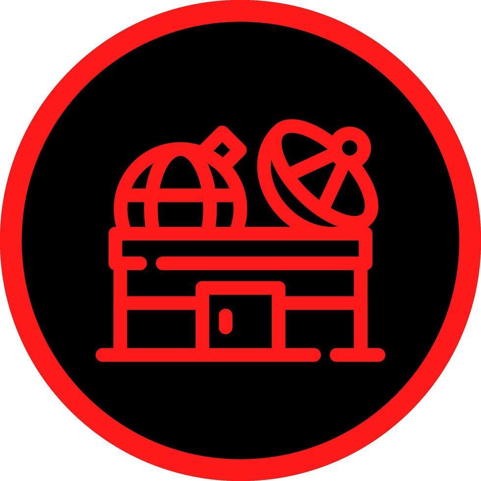 Observatory Creative Icon Design vector