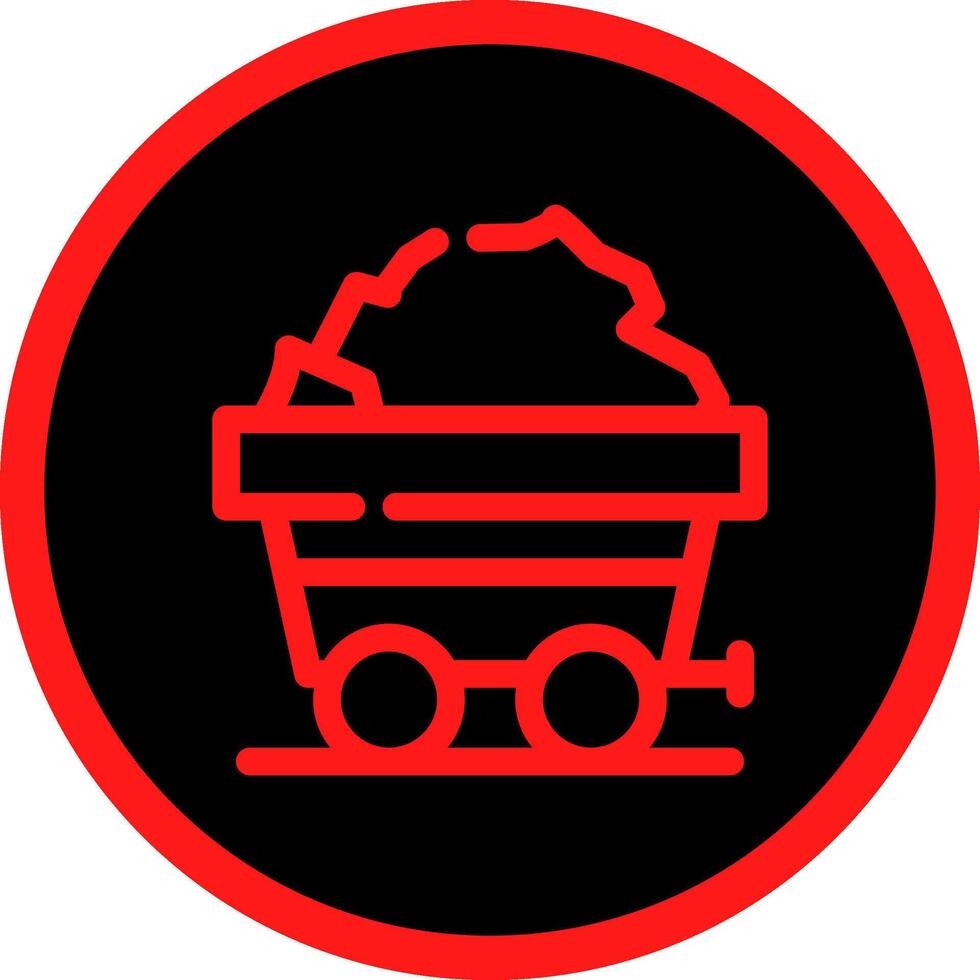 Mining Creative Icon Design vector