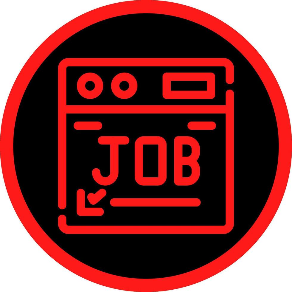Job Creative Icon Design vector
