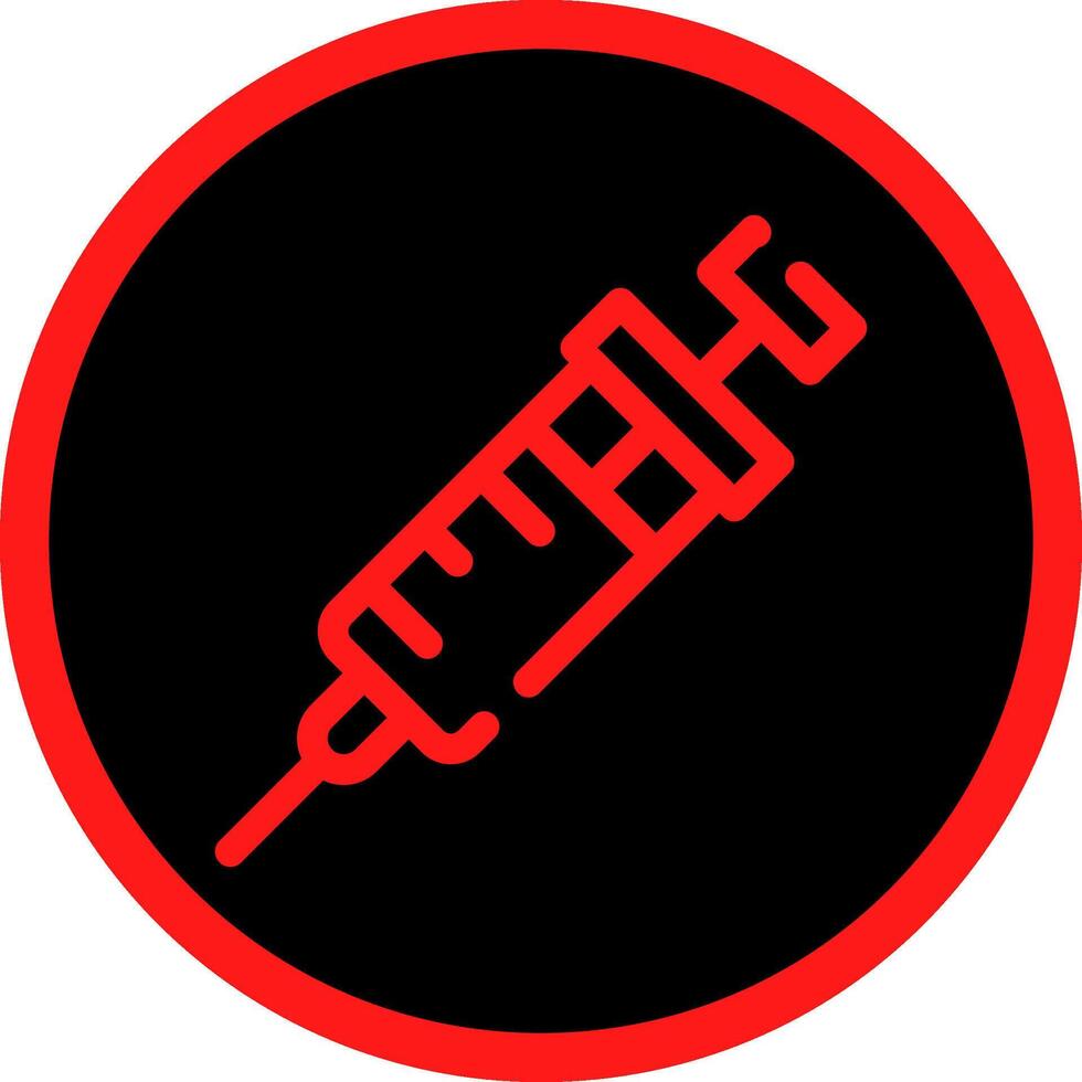 Injection Creative Icon Design vector