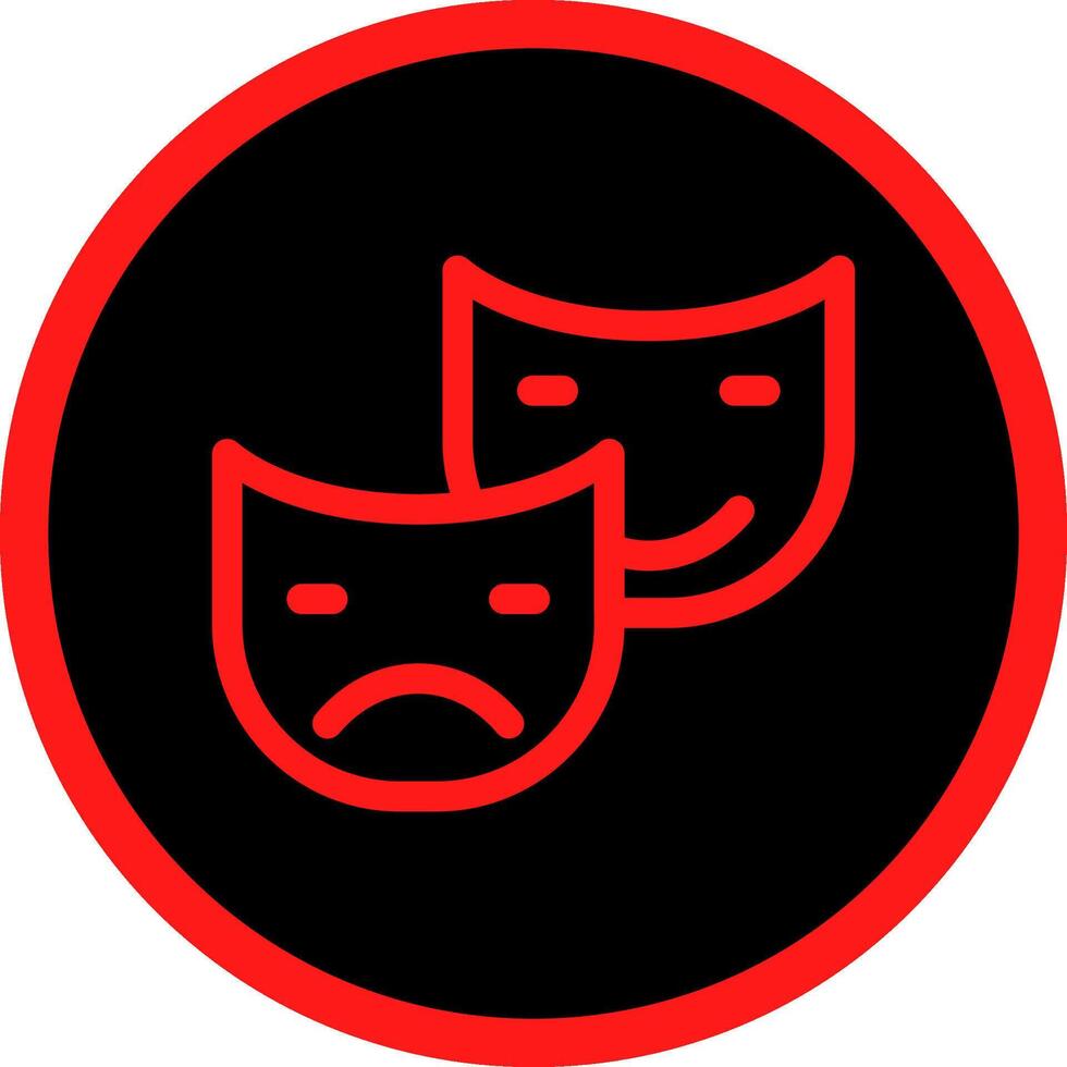 Comedy Creative Icon Design vector