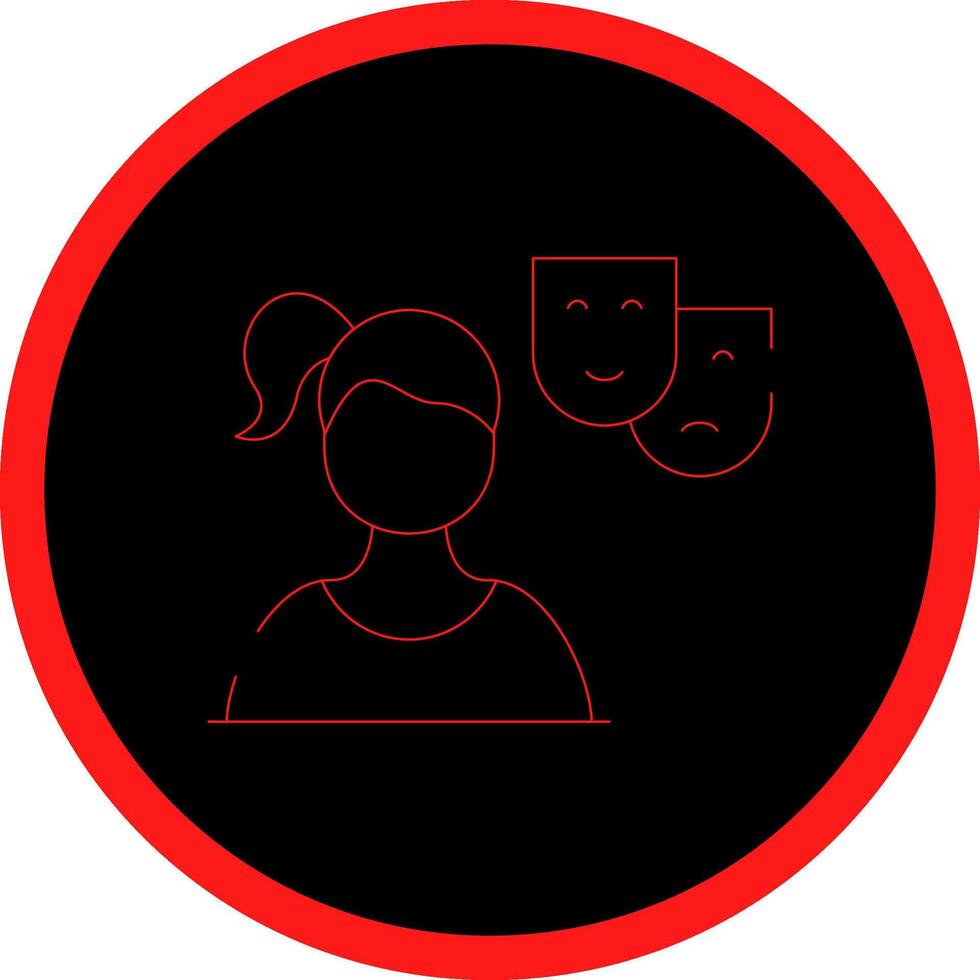 Drama Creative Icon Design vector