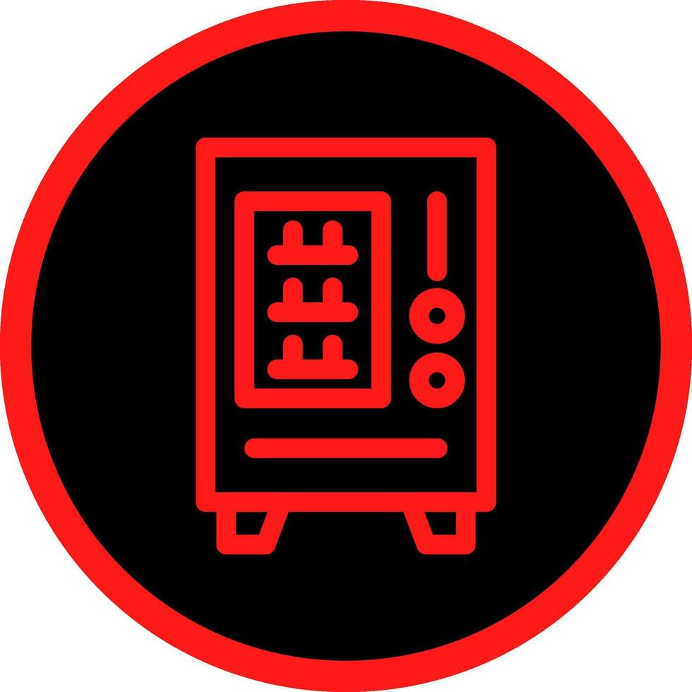 Vending Machine Creative Icon Design vector