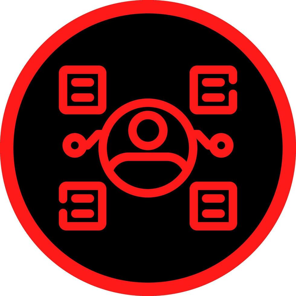 User Predictions Creative Icon Design vector