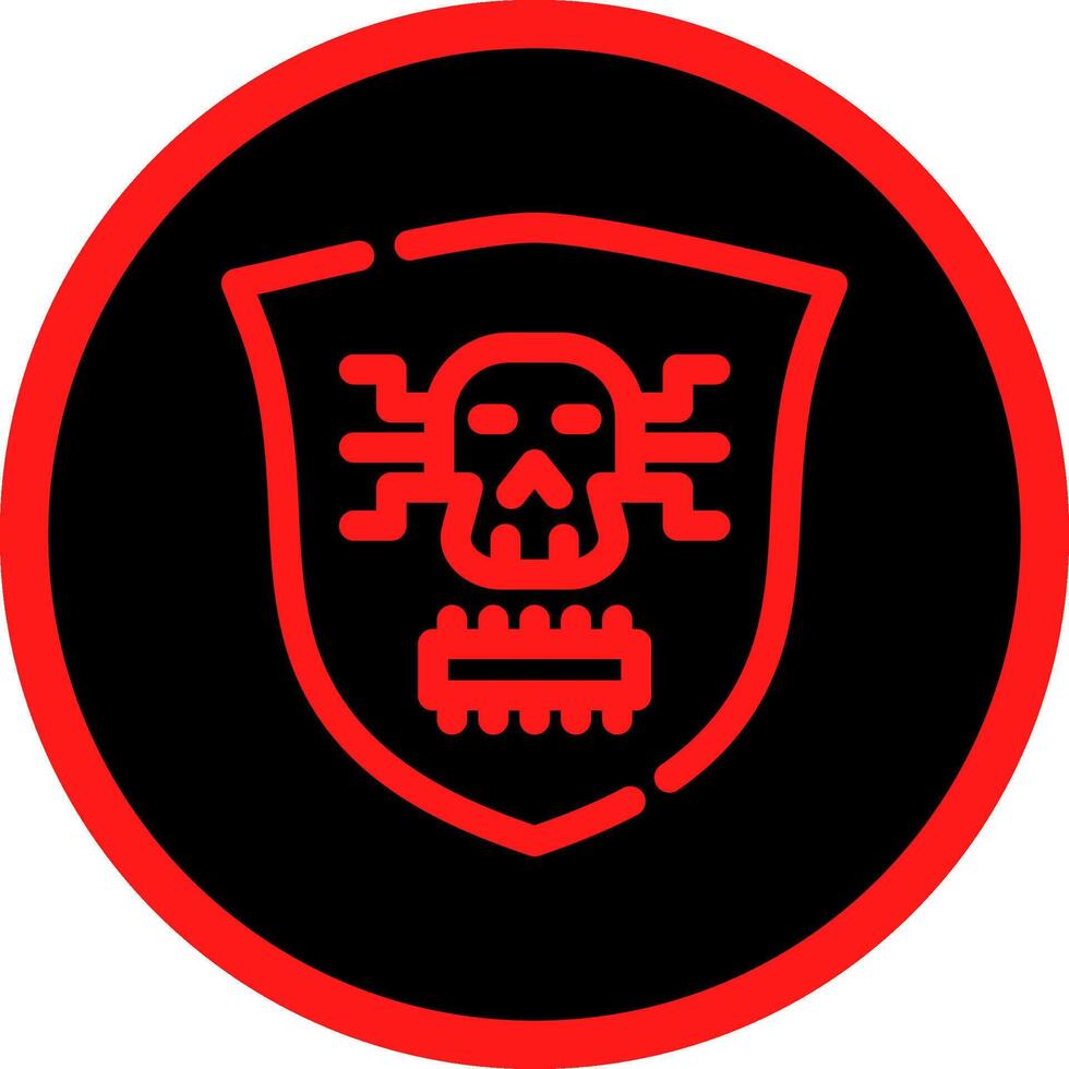 Malware Creative Icon Design vector