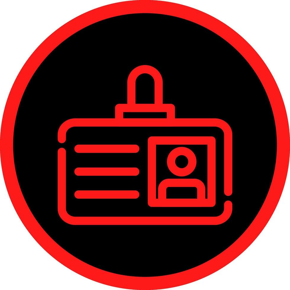 ID Card Creative Icon Design vector