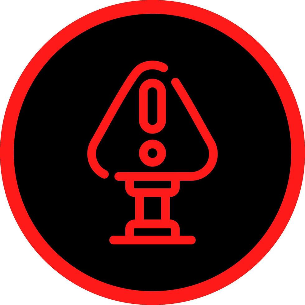 Alert Creative Icon Design vector