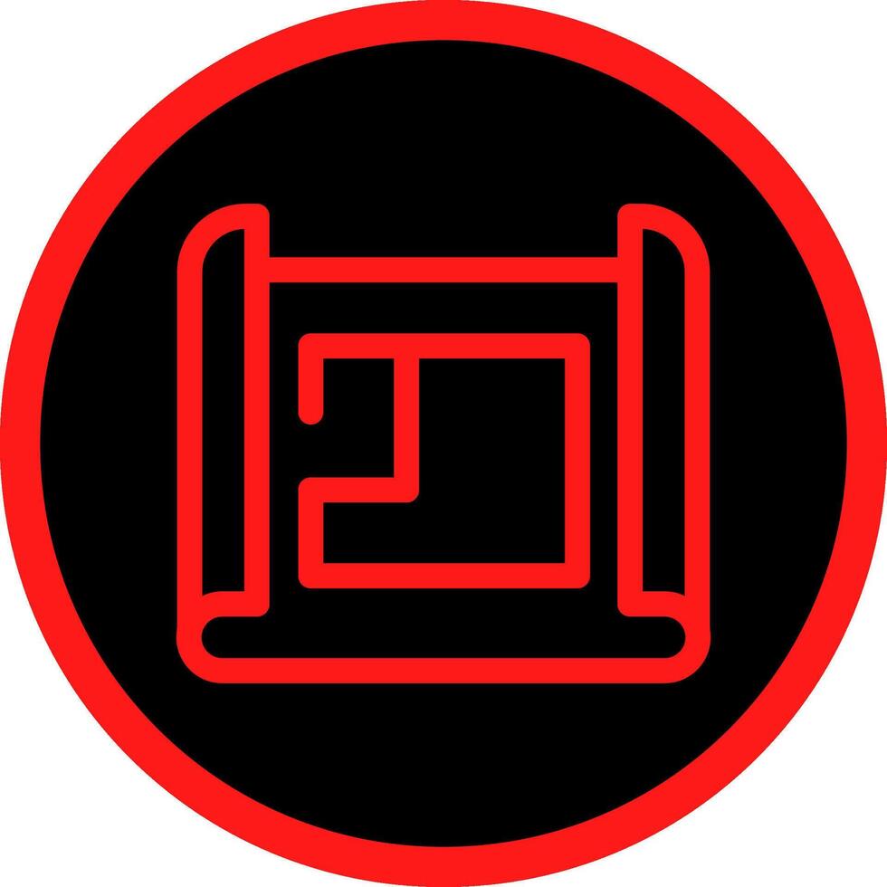 Blueprint Creative Icon Design vector