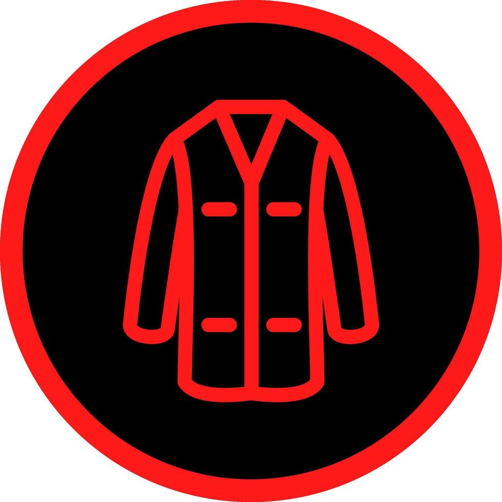 Lab Coat Creative Icon Design vector