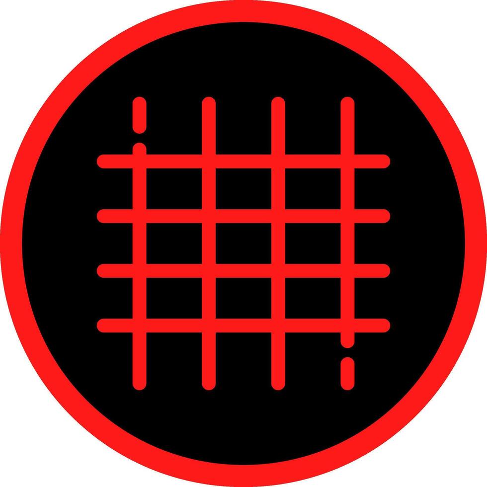 Grid Creative Icon Design vector