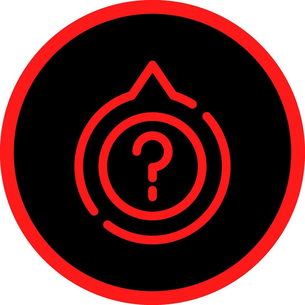 Question Creative Icon Design vector