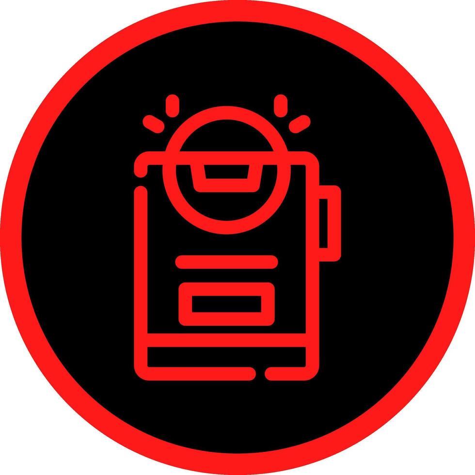 Light Creative Icon Design vector