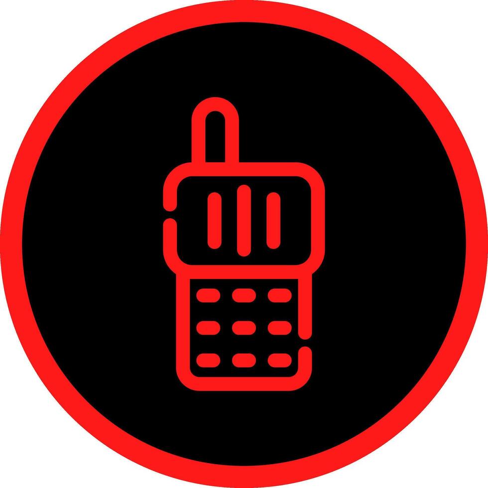 Walkie Talkies Creative Icon Design vector