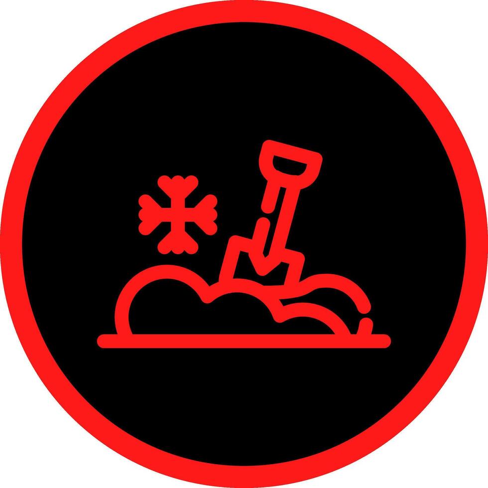 Shovel Creative Icon Design vector