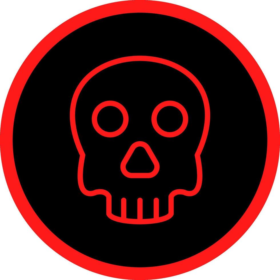 Skull Creative Icon Design vector