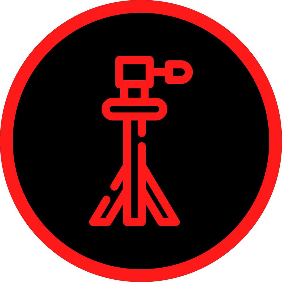 Tripod Creative Icon Design vector