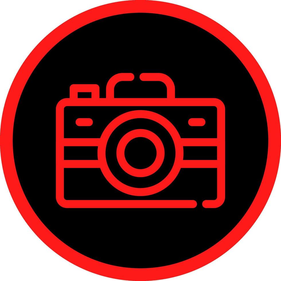 Photo Camera Creative Icon Design vector