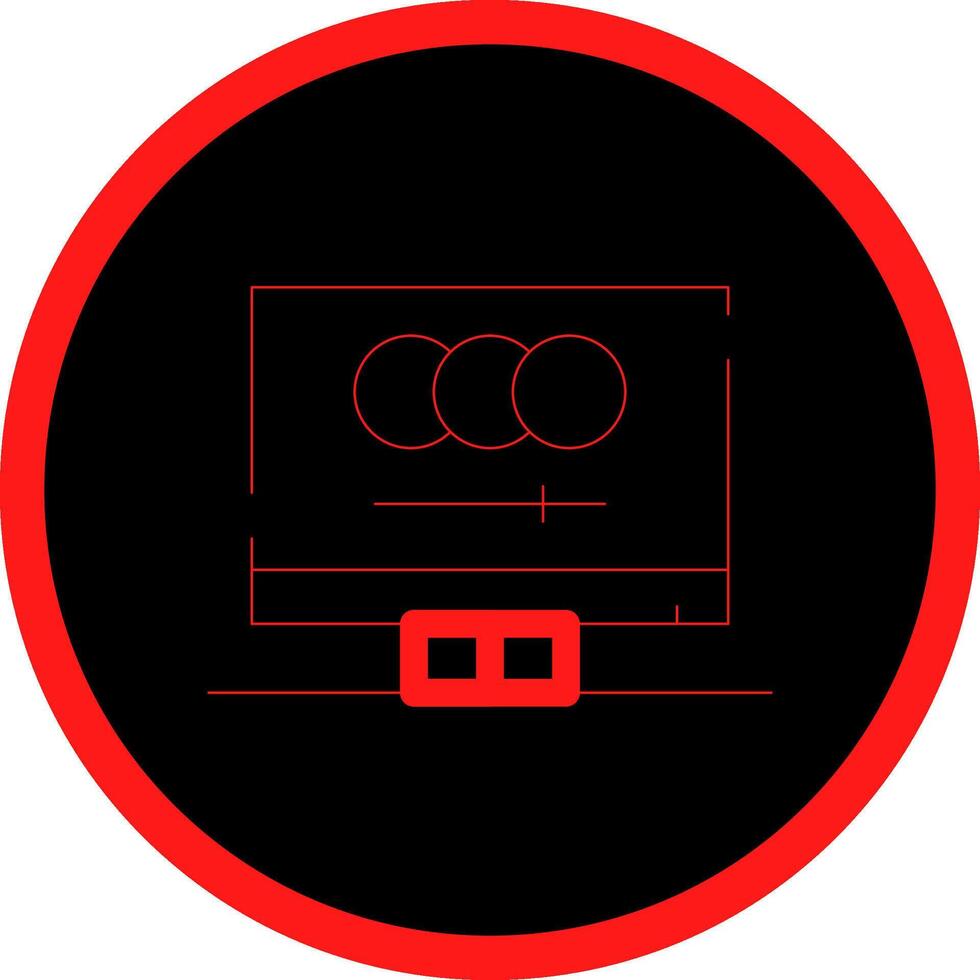 Digital Animation Creative Icon Design vector