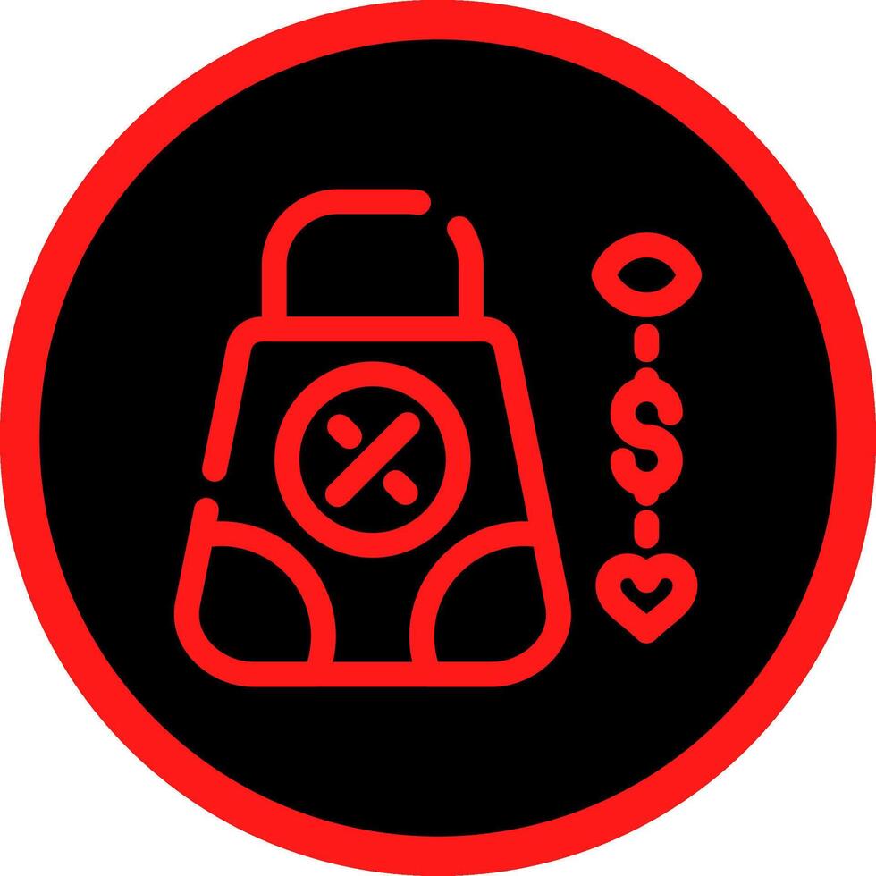 Consumer Behavior Creative Icon Design vector