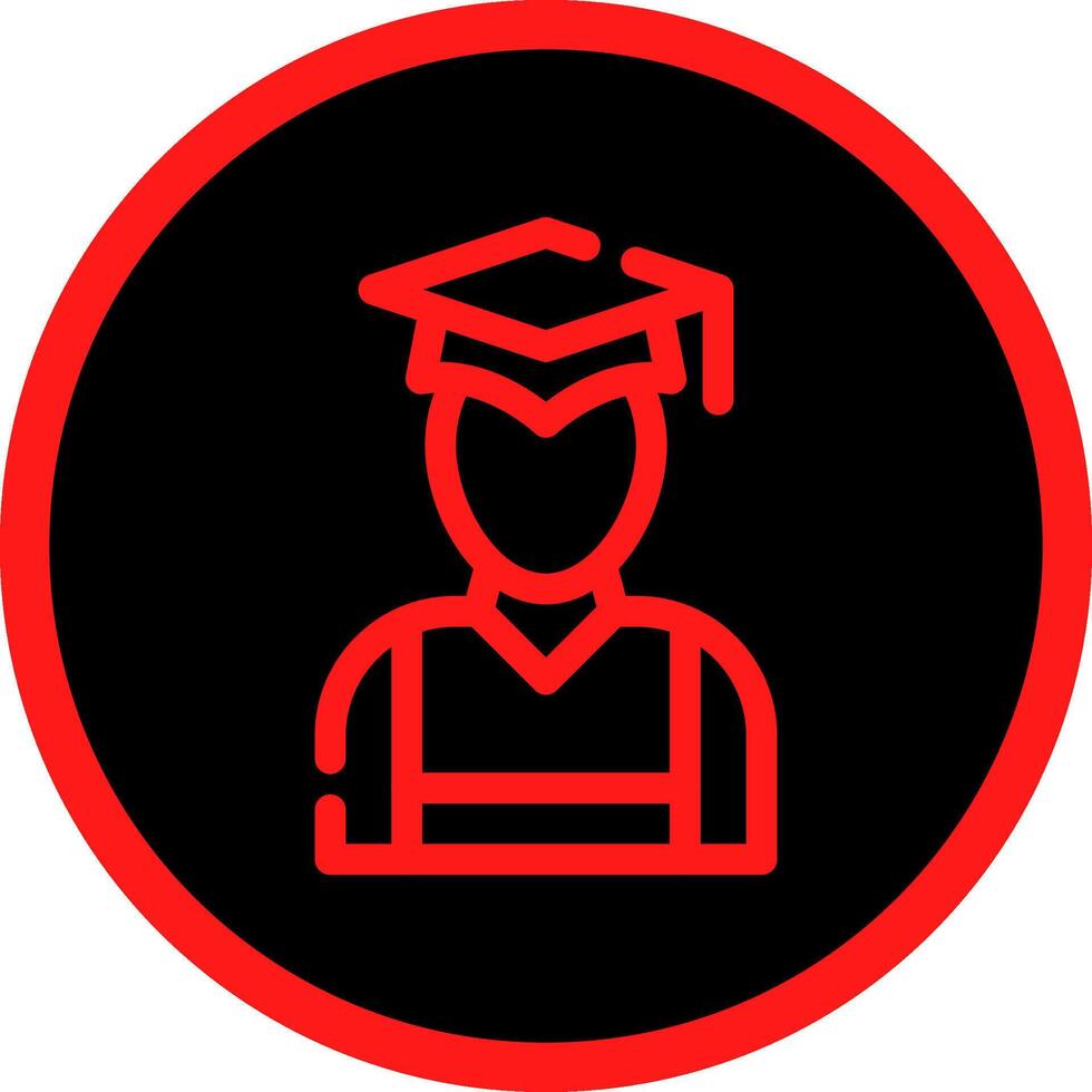 Graduate Creative Icon Design vector