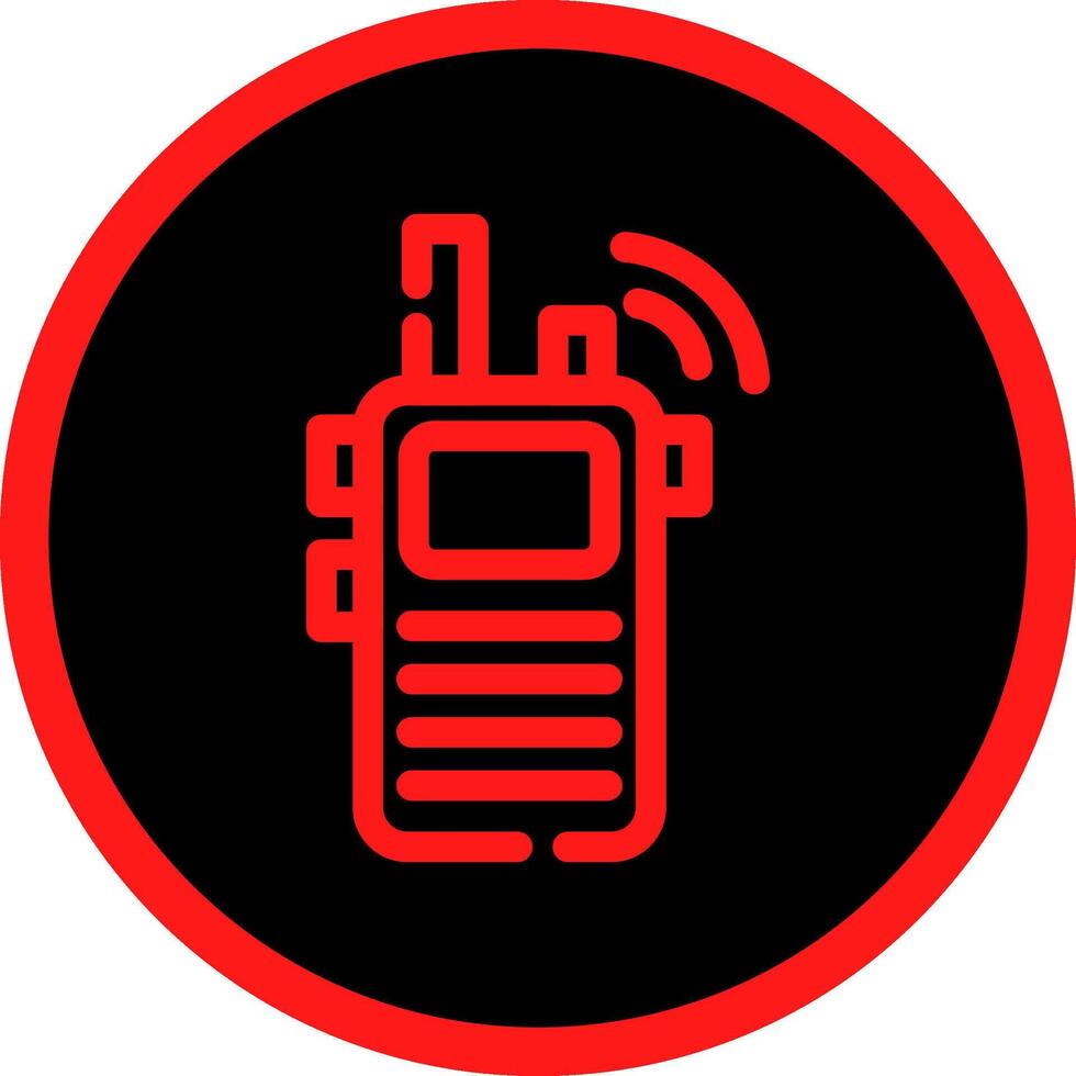 Walkie Talkies Creative Icon Design vector