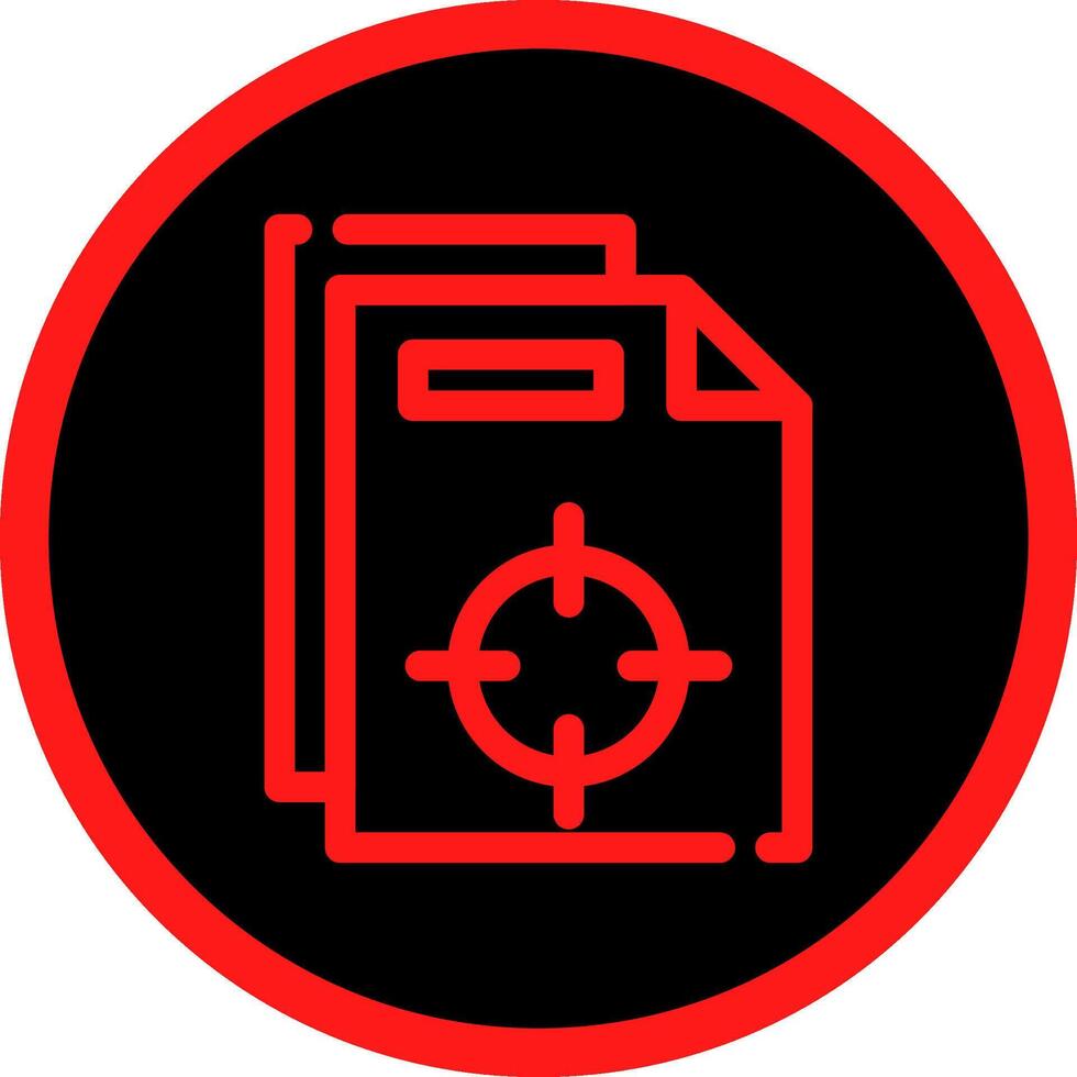 Registration Mark Creative Icon Design vector