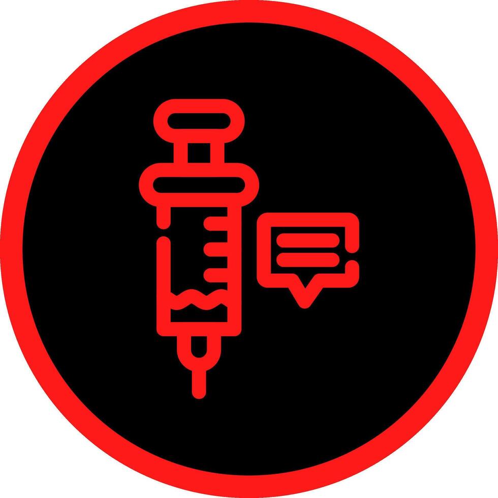 Syringe Creative Icon Design vector