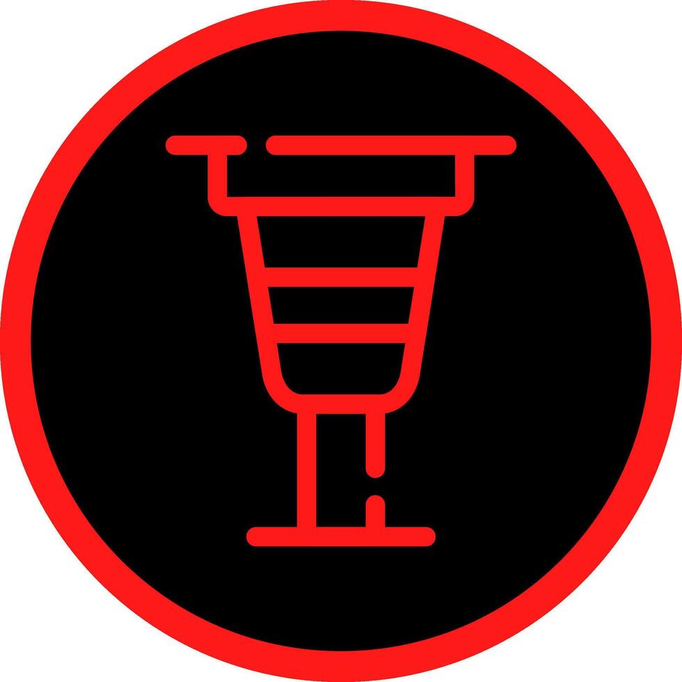Peg Leg Creative Icon Design vector