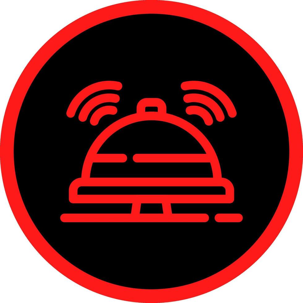 Reception Bell Creative Icon Design vector