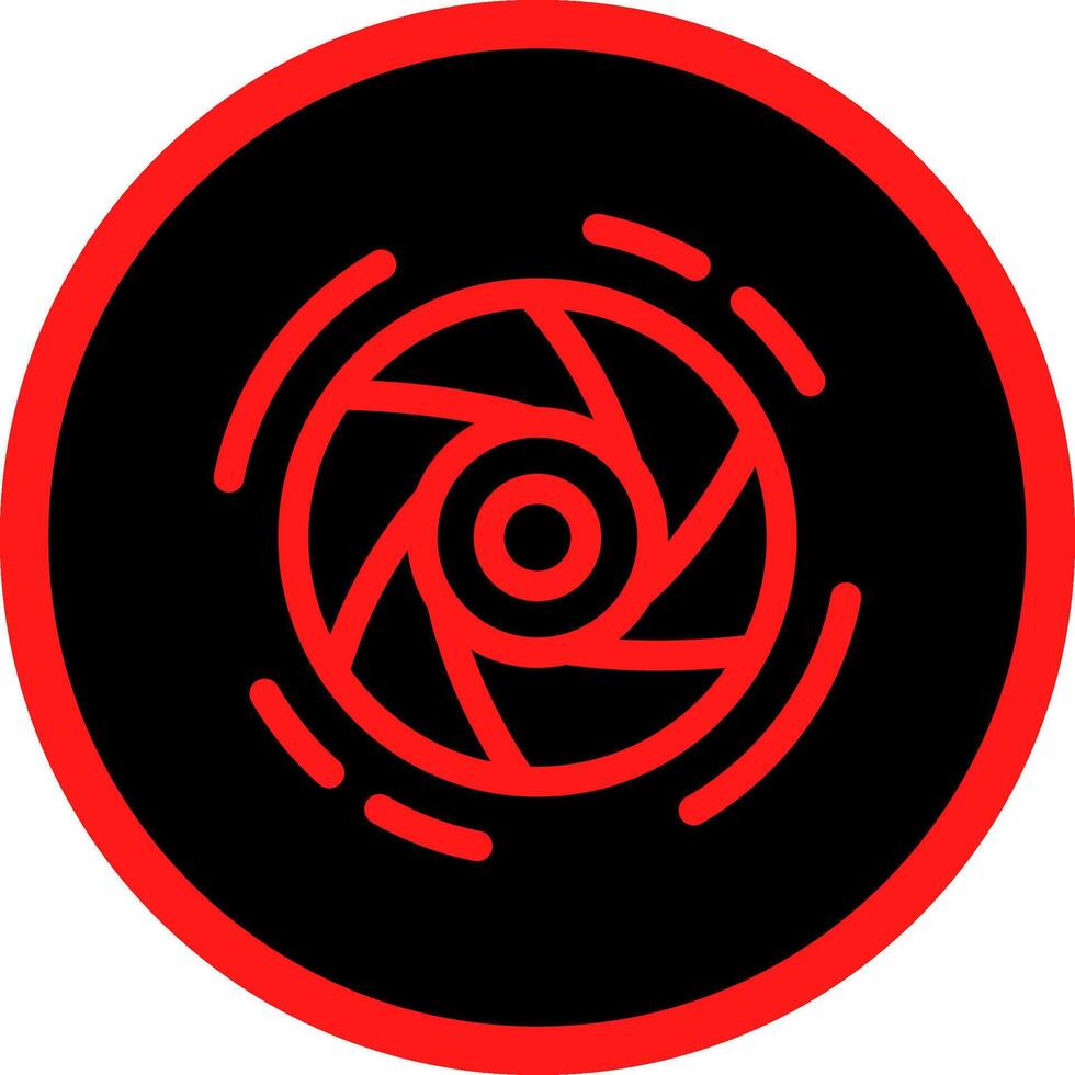 Diaphragm Creative Icon Design vector