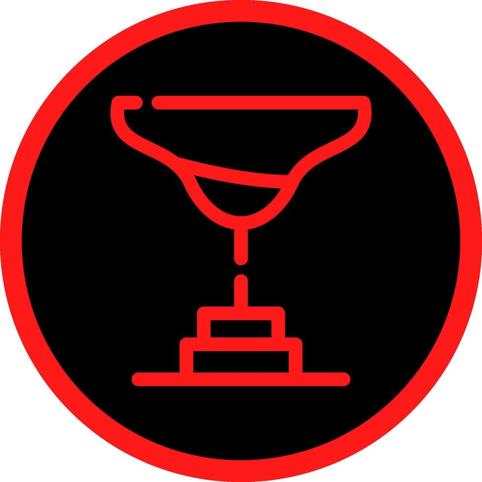 Martini Creative Icon Design vector