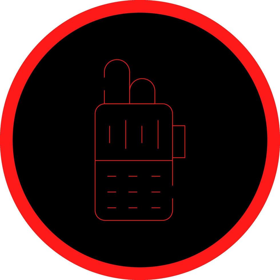 Walkie Talkie Creative Icon Design vector