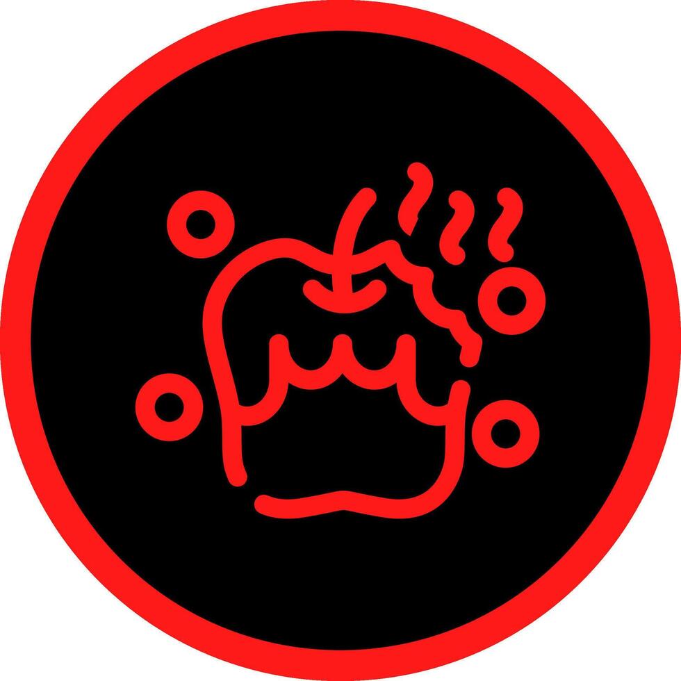 Rotten Creative Icon Design vector