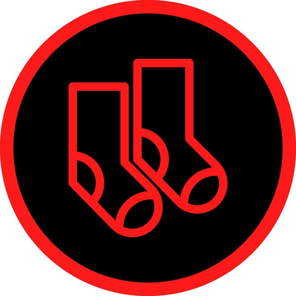 Socks Creative Icon Design vector