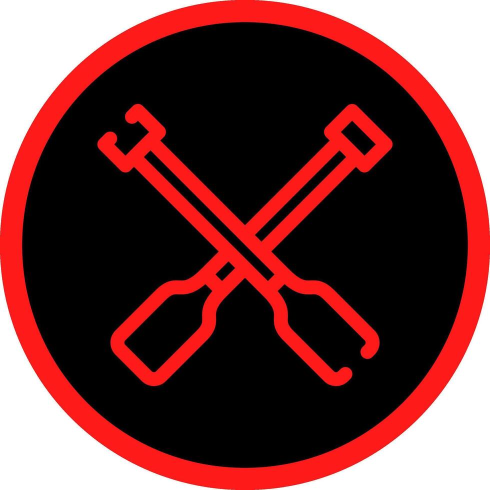 Rowing Creative Icon Design vector