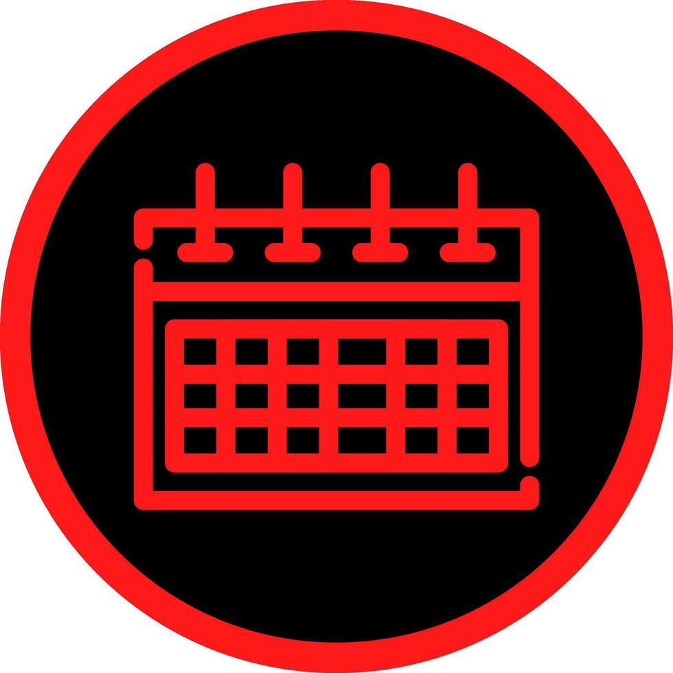 Calendar Creative Icon Design vector