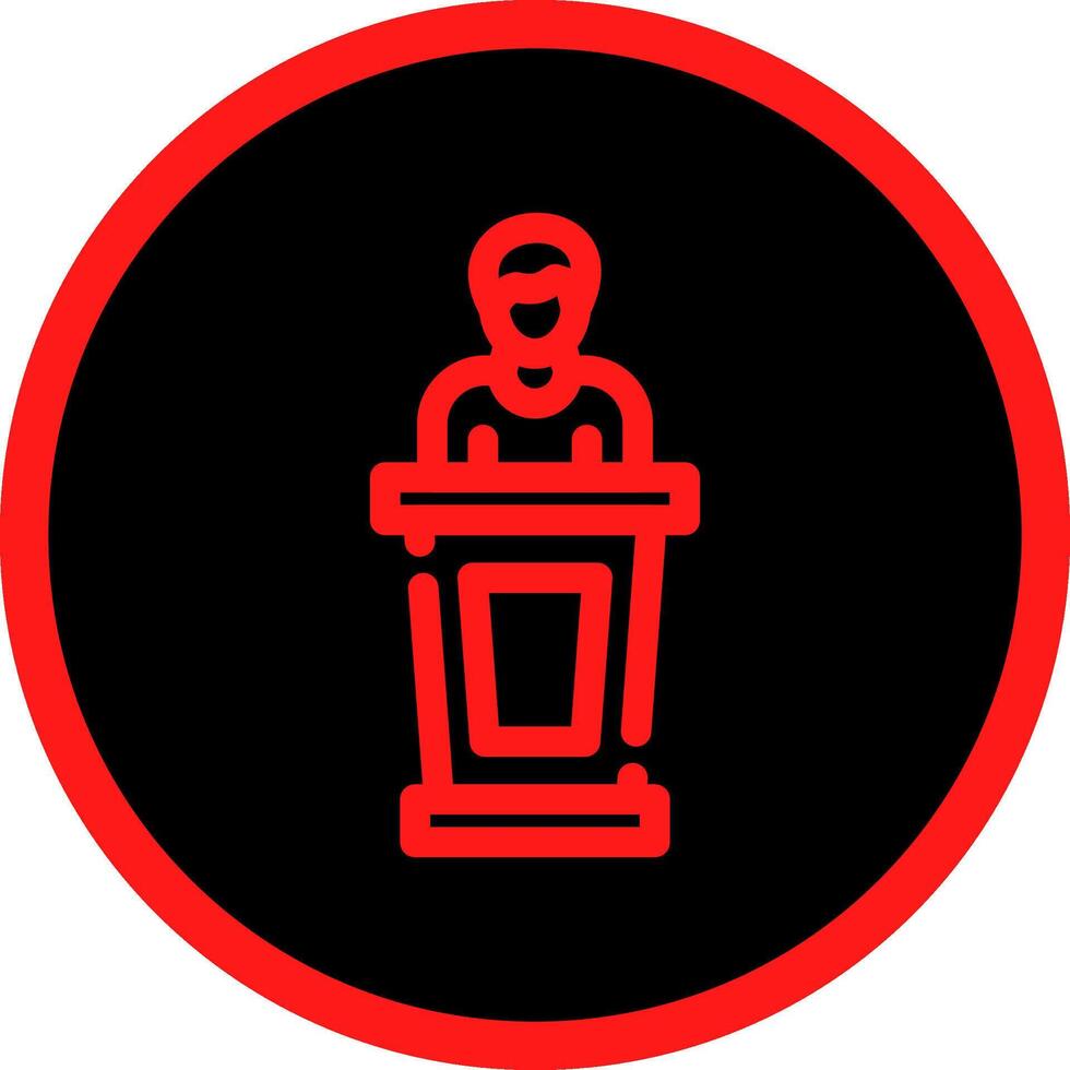 Witness Creative Icon Design vector