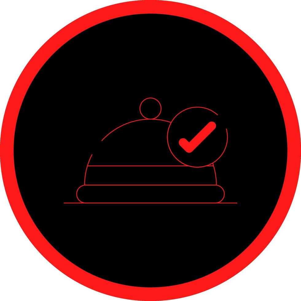 Safe Food Handling Creative Icon Design vector