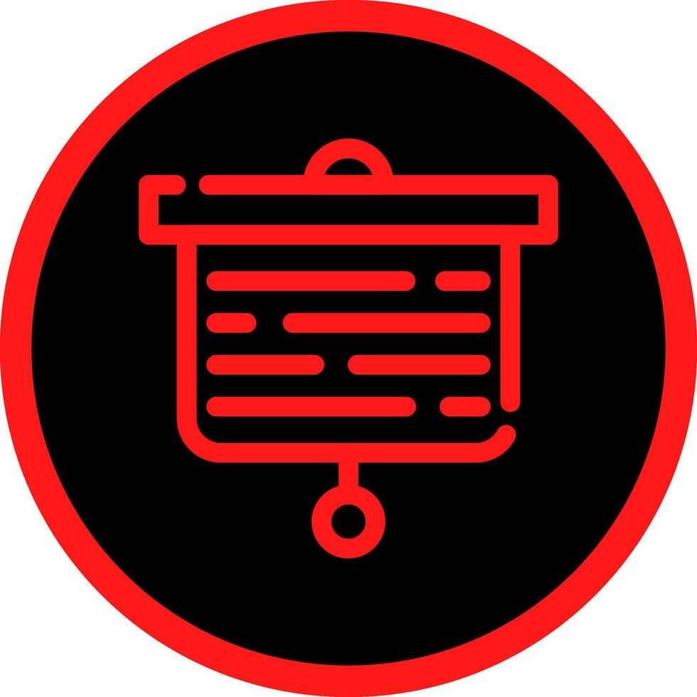 Presentation Creative Icon Design vector