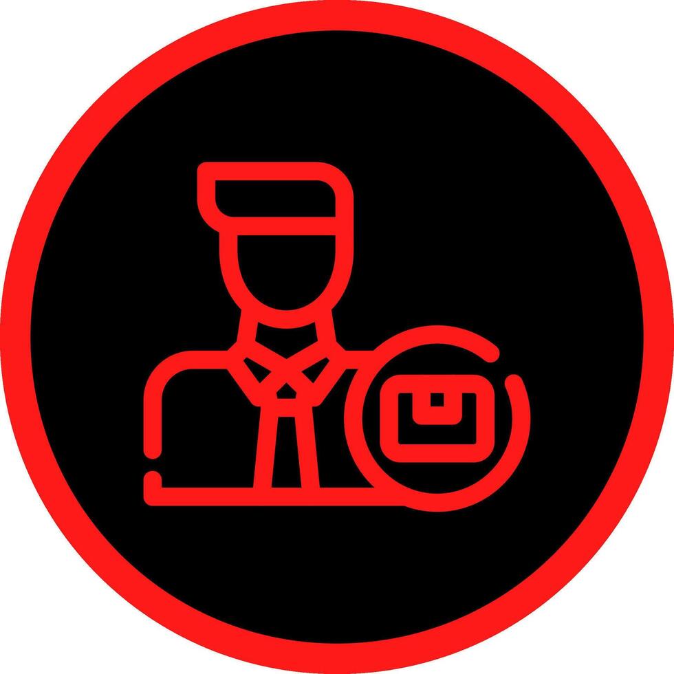Brand Manager Creative Icon Design vector