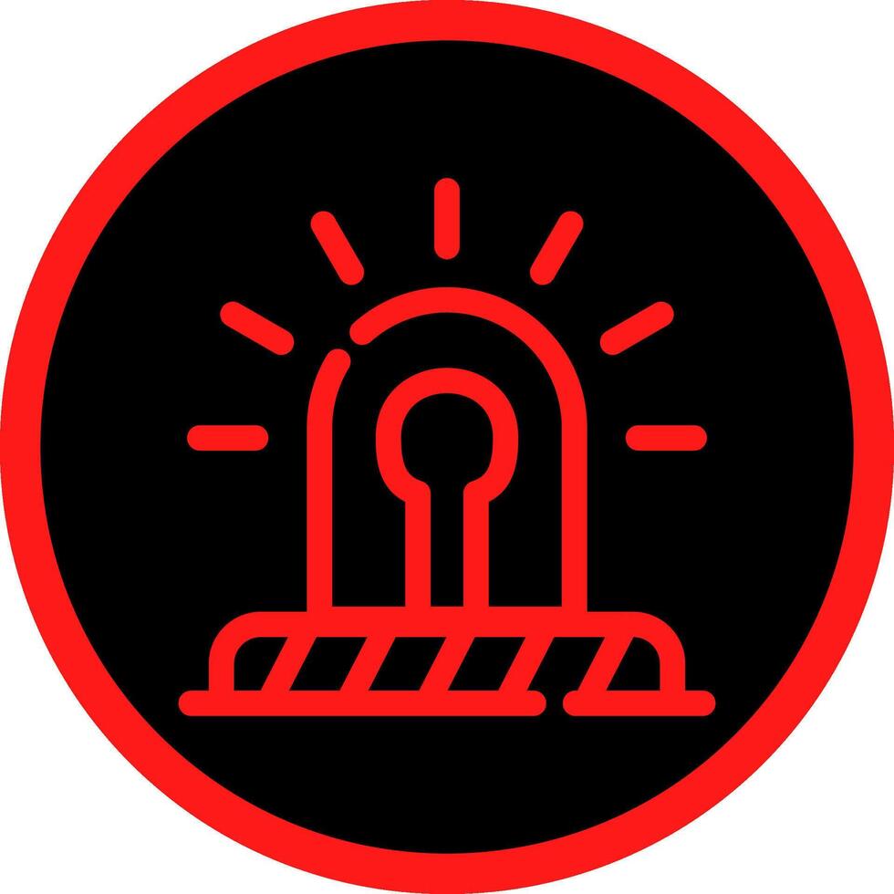 Siren Creative Icon Design vector