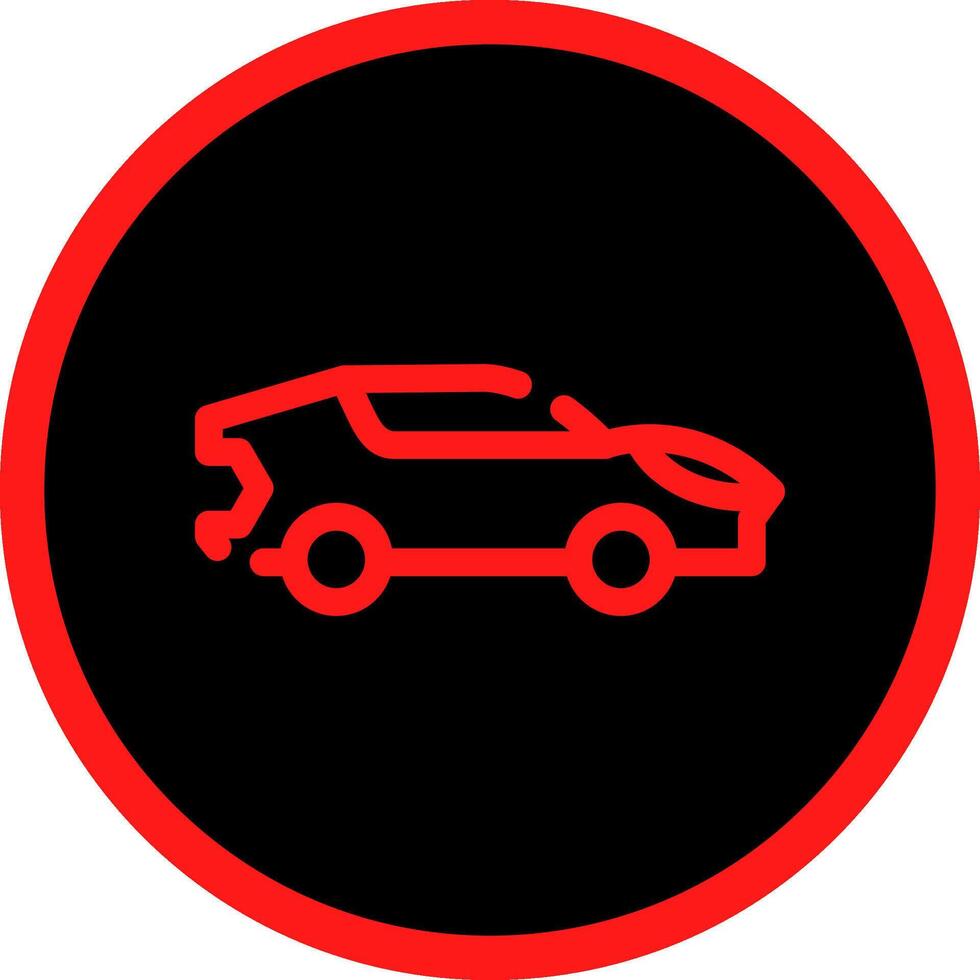 Car Creative Icon Design vector