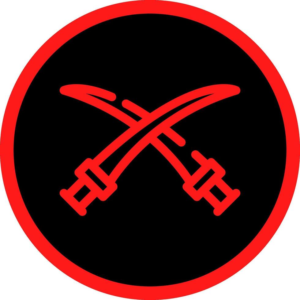 Swords Creative Icon Design vector
