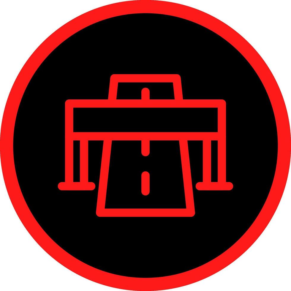Motorway Creative Icon Design vector