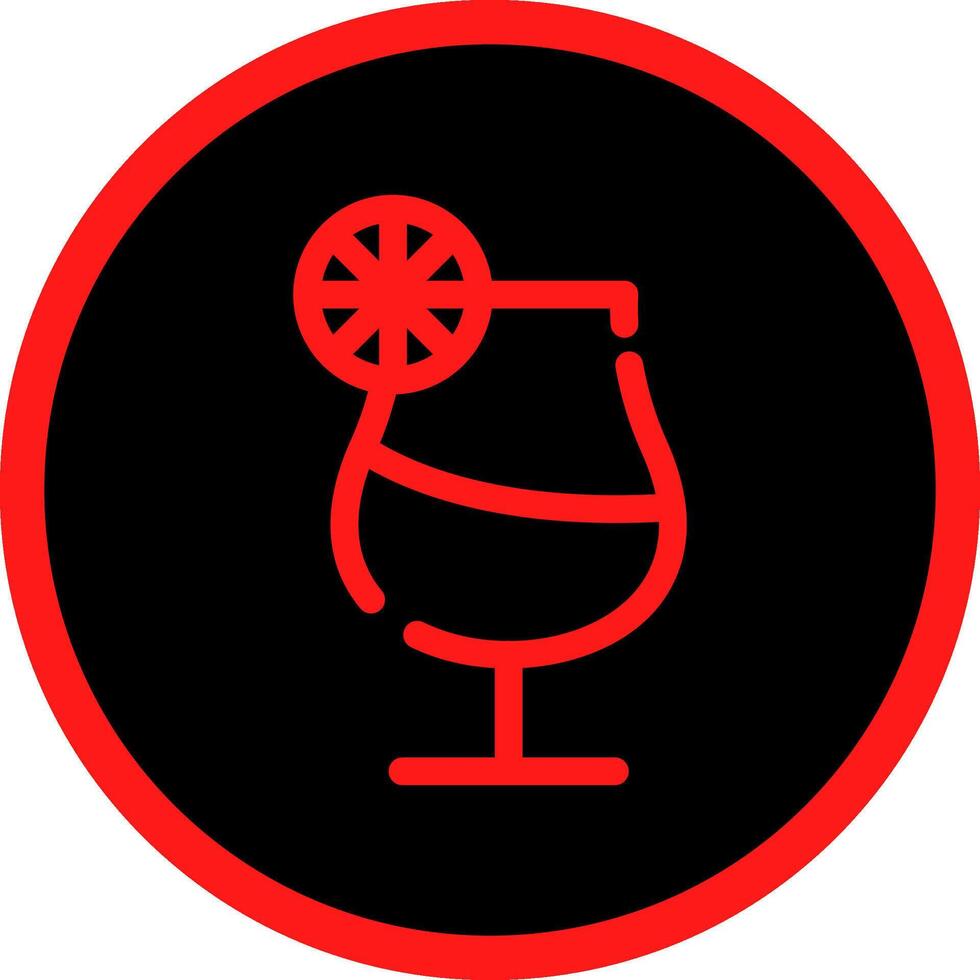 Martini Creative Icon Design vector