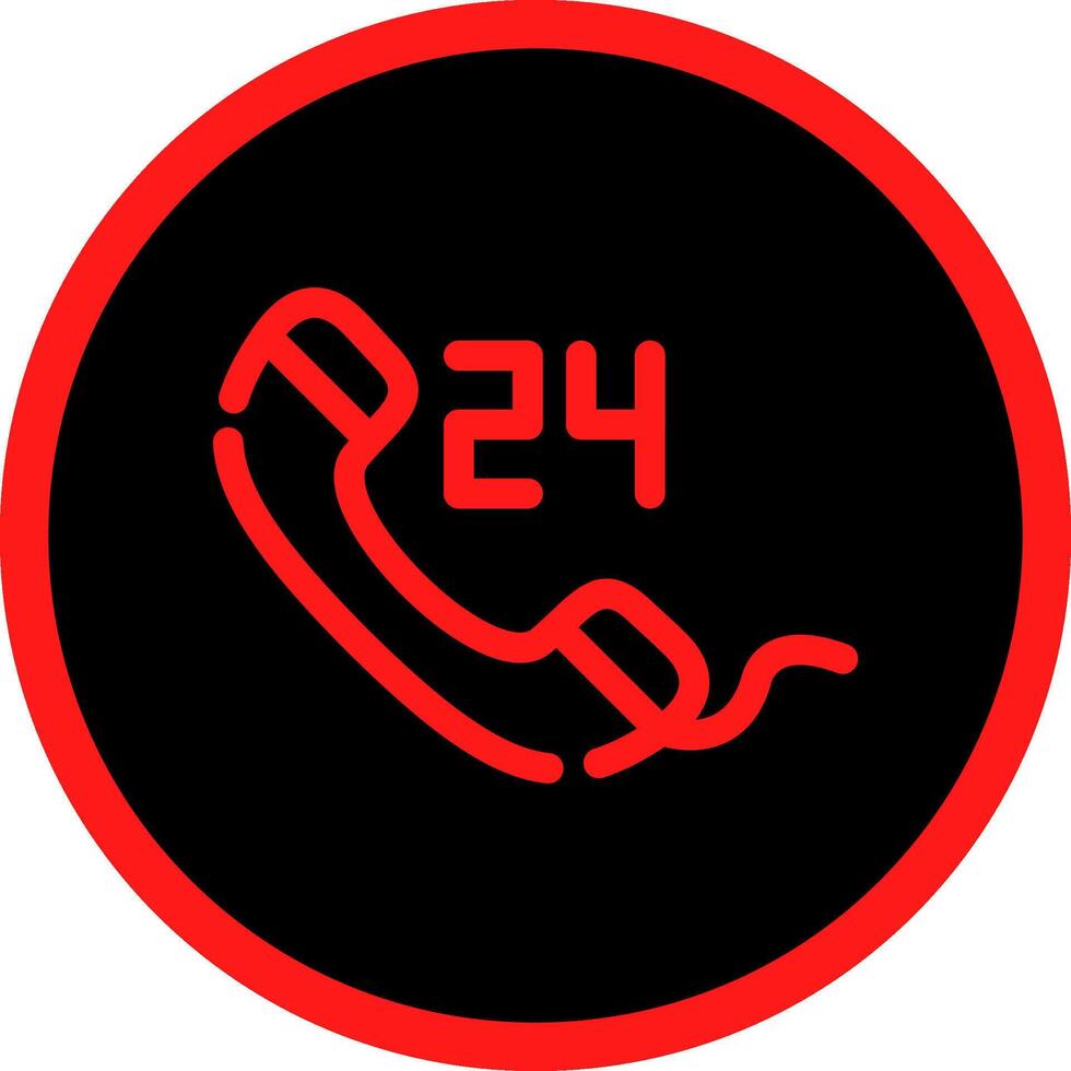 Emergency call Creative Icon Design vector